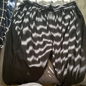 Fashion Nova Charcoal Pleated Joggers